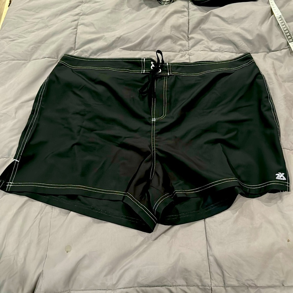 Swim shorts, black, size 3X